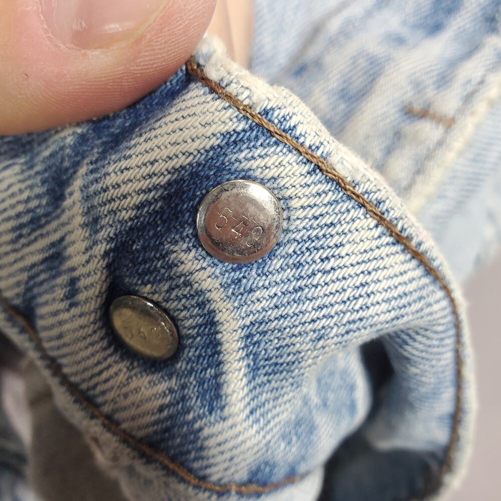Vintage Levi's Silver Tab Double Button Jeans Men… - image 3